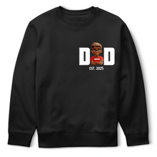 Load image into Gallery viewer, &quot;Celebrate Dad with a Unique Personalized T-Shirt - Custom Gift for Father, Grandpa, or New Dad&quot; T-shirt PopCulturePrints
