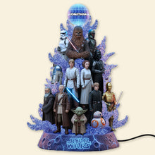 Load image into Gallery viewer, Illuminate the Force: Epic Heroes Acrylic Light Box - Personalized Gifts for Star Wars Fans Light Box PopCulturePrints
