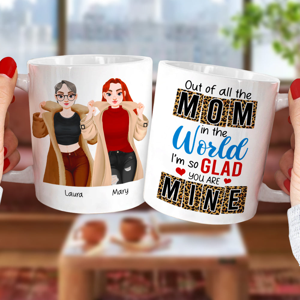 Personalized Mom Coffee Mug - Unique Gift for Mom Coffee Mug PopCulturePrints