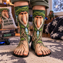 Load image into Gallery viewer, "Brr Brr, Patapim!" - Fun and Quirky Personalized Socks, Perfect Gift for Anyone Who Loves Unique Style

