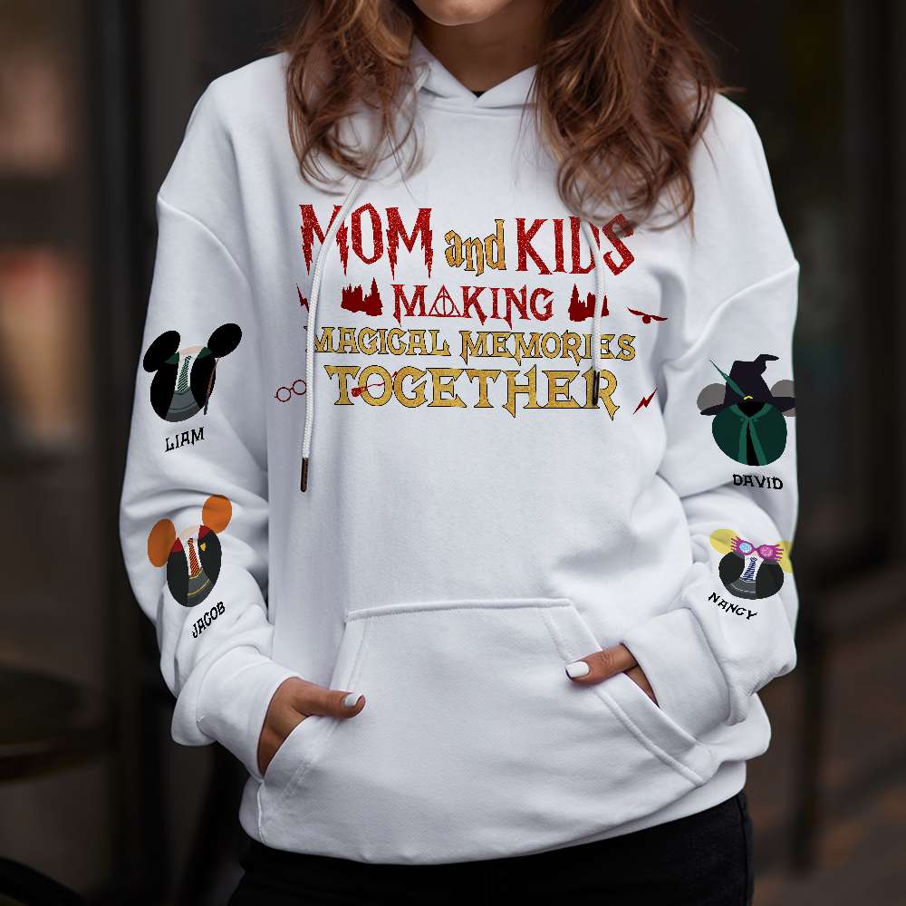 Personalized Mom and Kids Magical Memories Together Sweatshirt