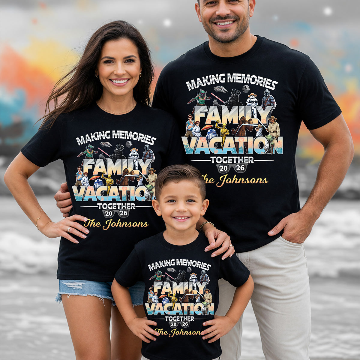 Making Memories: Timeless Family Vacation Matching Shirts - Personalized Gifts for Families
