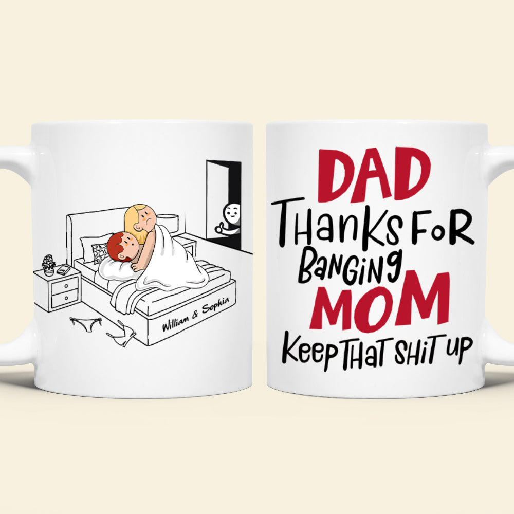 Funny Personalized Couple Coffee Mug - Perfect Gift for Relationships Coffee Mug PopCulturePrints