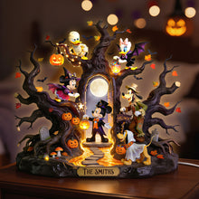 Load image into Gallery viewer, Illuminate Your Halloween Spirit - Cute Spooky Mouse Acrylic Light Box - Personalized Gifts For Family

