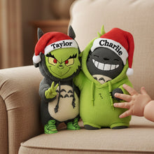 Load image into Gallery viewer, Arm In Arm Friends Holiday Pillow - Personalized Gifts for Friends Pillow PopCulturePrints
