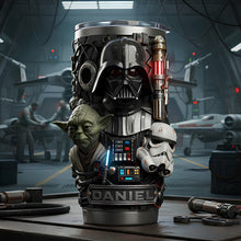 Load image into Gallery viewer, “The Force Awaits You” - Unique Personalized Tumbler Gift for Star Wars Fans Tumbler Cup PopCulturePrints
