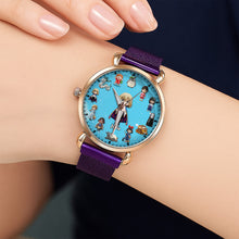 Load image into Gallery viewer, Cute Cartoon Mesh Strap Quartz Watch - Personalized Gift for Cartoon Lovers Quartz Watch PopCulturePrints
