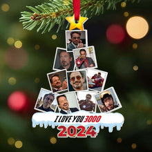 Load image into Gallery viewer, Personalized Fan Tribute Christmas Ornament - I Love You 3000 Edition Ornament PopCulturePrints
