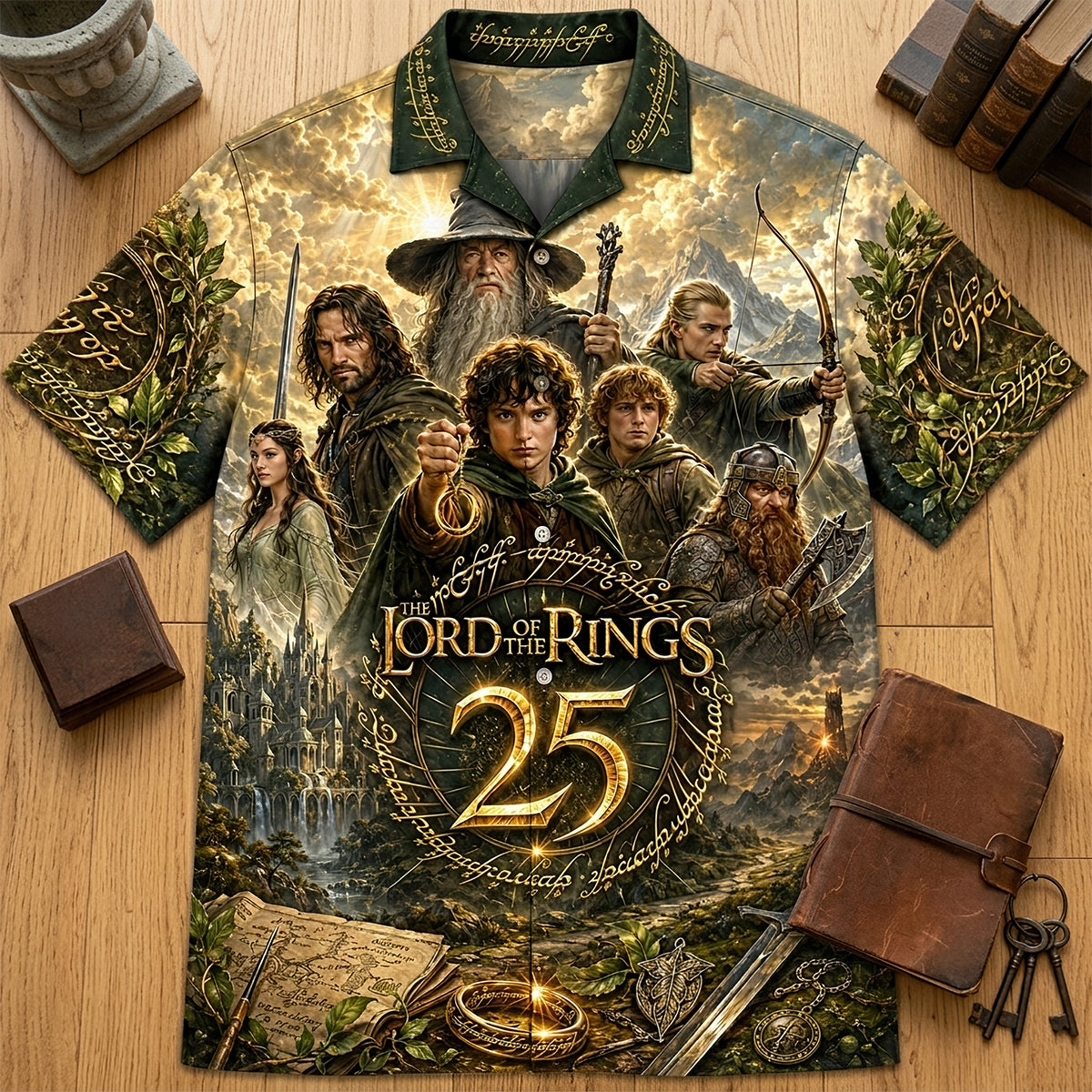 25 Years Of Epic Adventure Hawaiian Shirt - Personalized Anniversary Gift for Fans