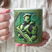 Load image into Gallery viewer, Halo Infinite 3D Effect Gamer Mug - Customizable Coffee Mug PopCulturePrints
