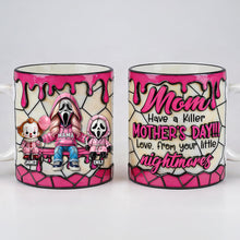 Load image into Gallery viewer, Mom, Have a Killer Mother's Day! - Macabre Mama Coffee Mug - Personalized Gifts for Mom Coffee Mug PopCulturePrints

