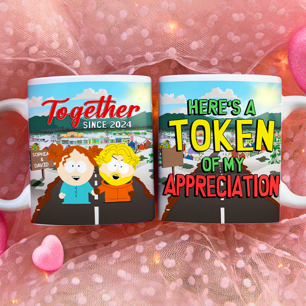 Personalized Couple Coffee Mug - Together Since 2024