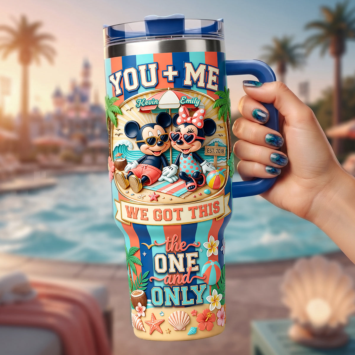 You + Me - We Got This Tumbler - Custom Gifts for Couples