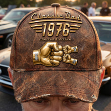 Load image into Gallery viewer, "Every Dad is a Classic" - Personalize the Limited Edition Cap - Perfect Gift for Dad and Grandpa! Caps PopCulturePrints
