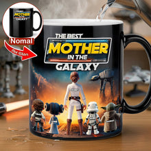 Load image into Gallery viewer, The Best Mother in the Galaxy - Personalized Magic Coffee Mug for Mom and Kids Coffee Mug PopCulturePrints
