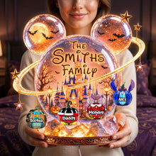 Load image into Gallery viewer, "Illuminate Your Halloween Spirit with Custom Touches!" - Fantastical World Acrylic Light Box - Personalized Halloween Gifts
