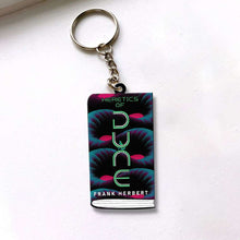 Load image into Gallery viewer, Custom Book Lover Keychain - Dune Series Design Keychains PopCulturePrints
