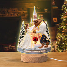 Load image into Gallery viewer, Forever Can Spare a Minute – Personalized LED Light for Couples Led Night Light PopCulturePrints
