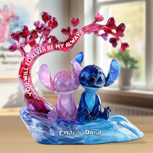 Load image into Gallery viewer, Cute Monster Couple Plaque - Personalized Gift for Couples Shaped Plaques PopCulturePrints
