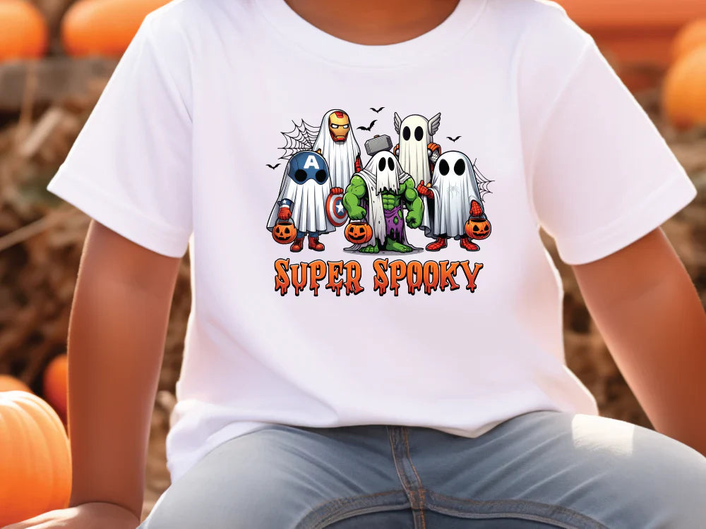 Super Spooky Halloween Marvel Heroes Shirt