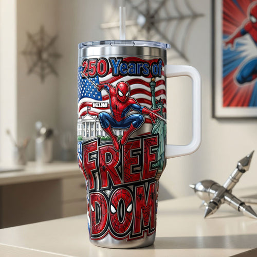 Celebrate Freedom - American Pride Tumbler - Personalized Gifts for Patriotic Fans Tumbler Cup PopCulturePrints