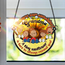 Load image into Gallery viewer, You are our sunshine, Grandma - Personalized Hanging Suncatcher Gift for Grandma Ornament PopCulturePrints
