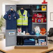 Load image into Gallery viewer, Celebrate Our Heroes: EMS Worker Personal Locker Plaque - Custom Personalized Gifts for Paramedics and EMTs Shaped Plaques PopCulturePrints
