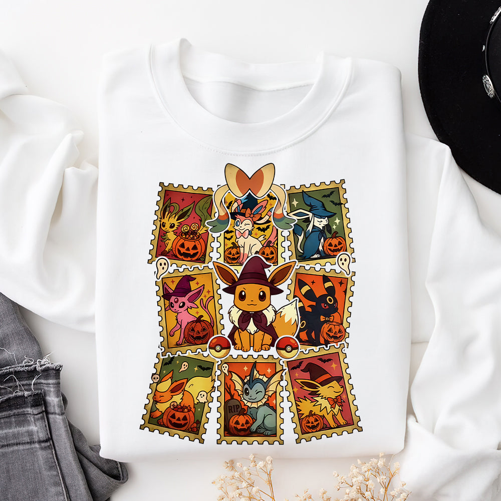 “Embrace the Spook!” - Spooky Critter Evolves Shirt, Custom Gift for Halloween Lovers Shirts PopCulturePrints