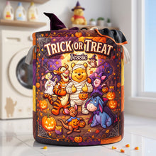 Load image into Gallery viewer, Whimsical Woodland Friend Laundry Basket - Personalized Gift For Halloween 04TYTA050826 Laundry Basket PopCulturePrints

