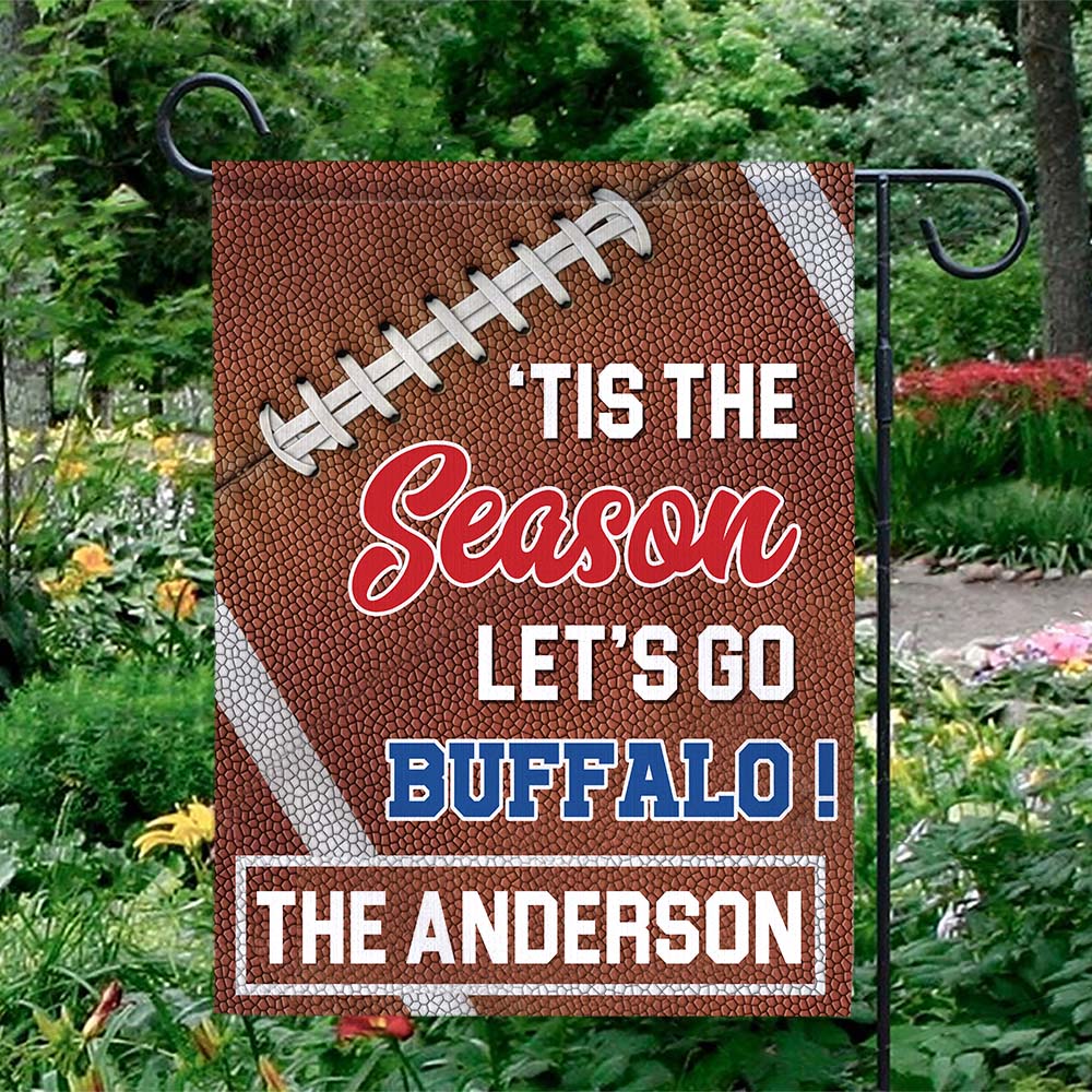 Customizable American Football Family Garden Flag Garden Flag PopCulturePrints