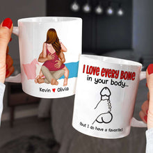 Load image into Gallery viewer, Personalized Love Mug for Couples - I Love Every Bone In Your Body Coffee Mug PopCulturePrints
