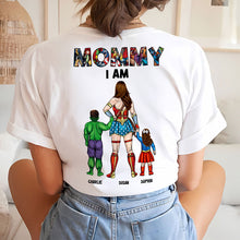 Load image into Gallery viewer, Customizable Superhero Mom Sweatshirt Shirts PopCulturePrints
