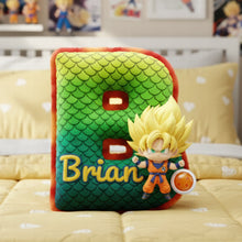Load image into Gallery viewer, Unleash the Warrior Spirit – Personalized Strong Warrior Pillow for Kids Pillow PopCulturePrints
