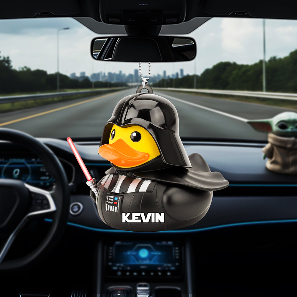 Unleash Your Cosmic Adventure - Galaxy Character Car Ornament - Personalized Gift for Galaxy Lovers Ornament PopCulturePrints