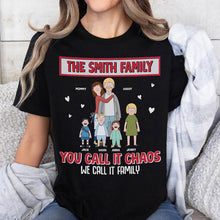 Load image into Gallery viewer, Personalized Family Chaos T-Shirt Shirts PopCulturePrints
