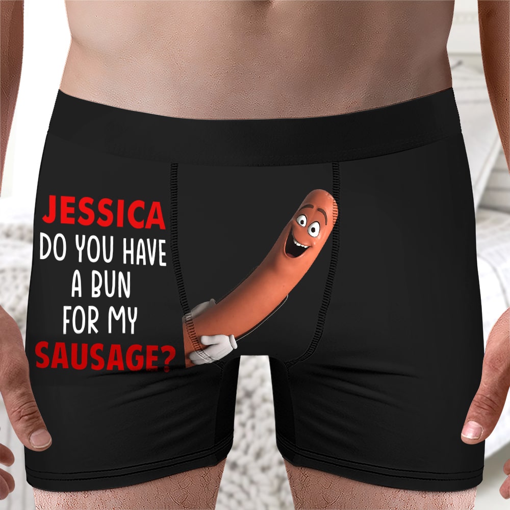 Customizable Couple Boxer Briefs - Fun and Playful Design | Valentine's Day Gifts Boxer Briefs PopCulturePrints