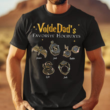 Load image into Gallery viewer, VoldeDad&#39;s Favorite Horcruxes Personalized T-Shirt
