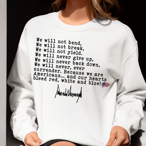 Inspirational American Spirit Sweatshirt Shirts PopCulturePrints