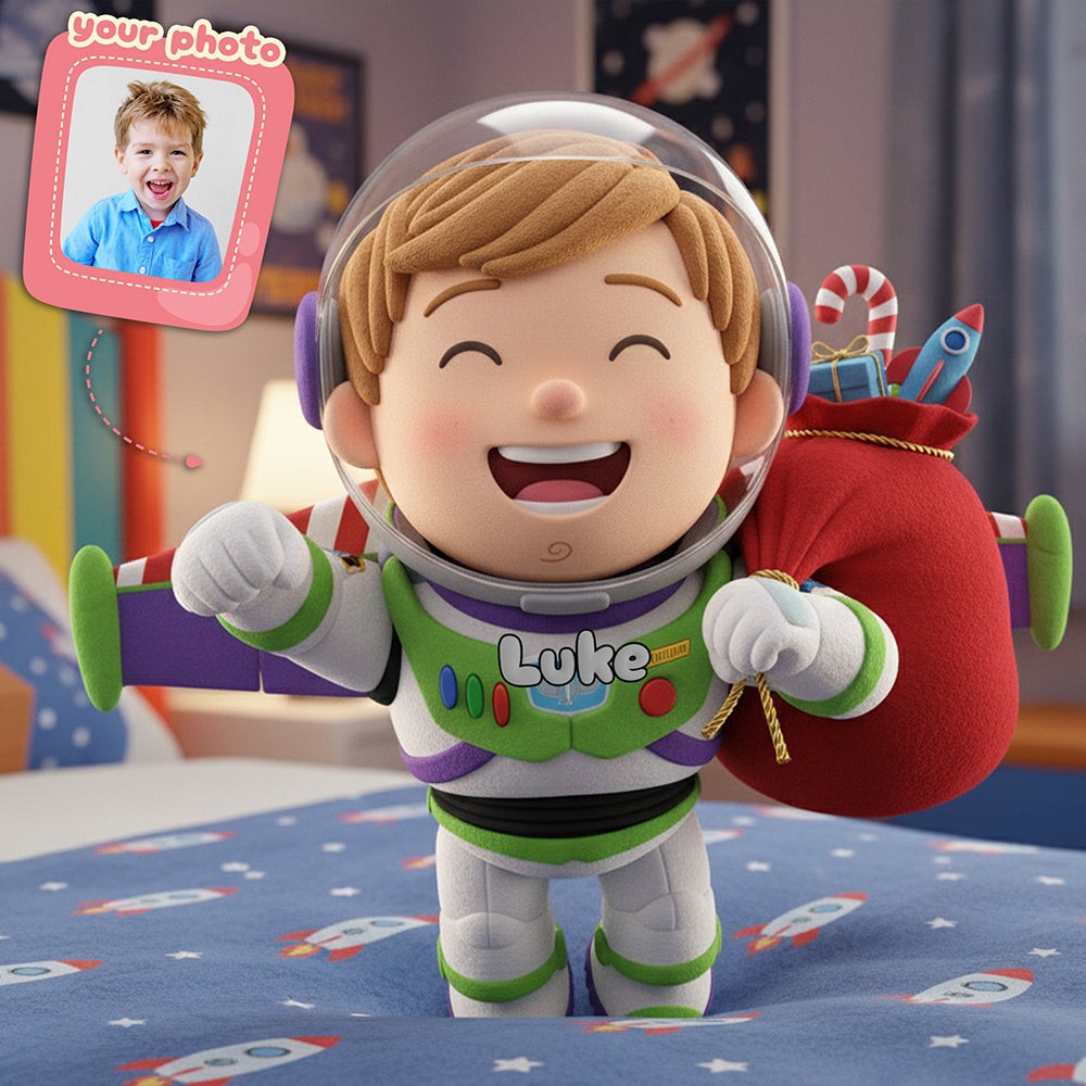 "Capture the Joy of Christmas with a Personalized Custom Photo Pillow!" - Custom Pillow for Kids, adds a personal touch to gifts Pillow PopCulturePrints
