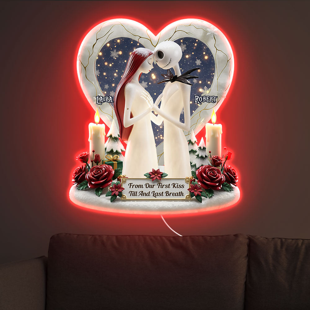 Eternal Love LED Wall Sign - Personalized Gifts for Couples Led Wall Sign PopCulturePrints