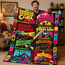 Load image into Gallery viewer, “Unleash Your Adventure Spirit” - Survival Challenge Blanket - Personalized Gift for Gamers and Horror Fans Blanket PopCulturePrints
