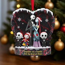 Load image into Gallery viewer, Together as a Family - Personalized Christmas Ornament for Loved Ones Ornament PopCulturePrints
