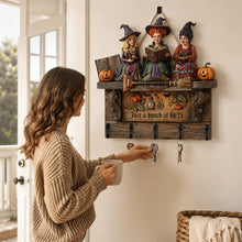 Load image into Gallery viewer, Unlock Your Witchy Charm - Sassy Triple Witch Key Hanger - Personalized Gifts for Witch Lovers Key Hanger PopCulturePrints
