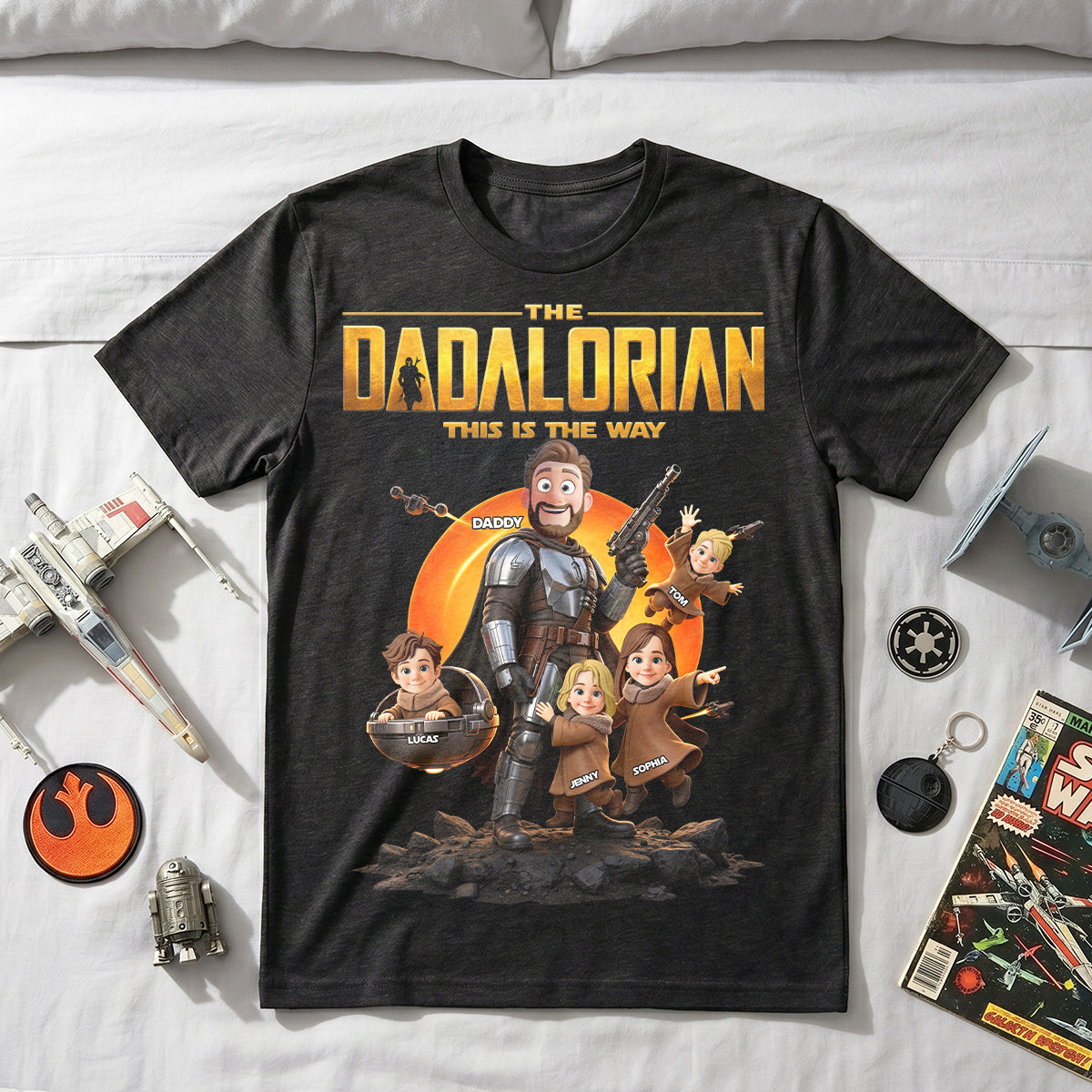 Adventure Dad Shirt - Customizable Gift for Fathers Who Love Adventure