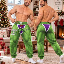 Load image into Gallery viewer, Smash My Bells - Funny Super Strength Sweatpants - Personalized Custom Gifts for Friends and Family
