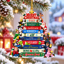 Load image into Gallery viewer, “Let the Joy Begin!” - Personalized Christmas Classics Collection Acrylic Ornament - Custom Gift for Family, Friends, and Loved Ones
