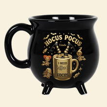 Load image into Gallery viewer, Hocus Pocus Magic Mug - Personalized Cauldron Mug for Coffee Lovers Cauldron Mug PopCulturePrints
