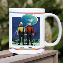 Load image into Gallery viewer, Personalized &#39;Best Dad In The Universe&#39; Space-Themed Coffee Mug Coffee Mug PopCulturePrints
