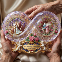 Load image into Gallery viewer, A Lifetime Of Love Acrylic Plaque: Personalized Keepsake for Your Loved Ones Shaped Plaques PopCulturePrints

