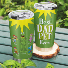 Load image into Gallery viewer, Custom Father&#39;s Day Tumbler - Best Dad Ever Design Tumbler Cup PopCulturePrints
